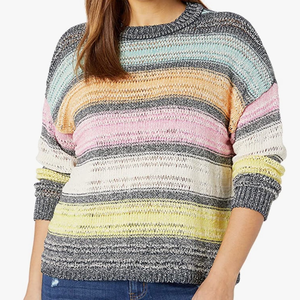 RACHEL Rachel Roy Kai Stripe Sweater